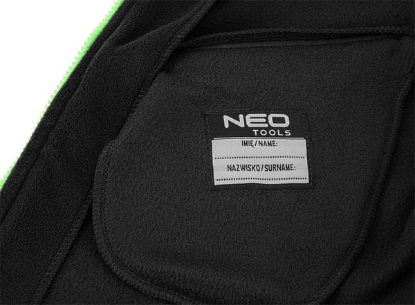 PREMIUM-TYÖFLEECE MUSTA CORDURA-VAHVIKKEILLA KOKO XXL - T N81-507-XX