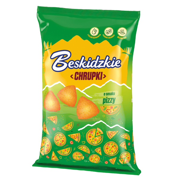 Beskidzkie Chrupki pizzamakulla 85 g Beskidzkie Chrupki pizzamakulla 85 g