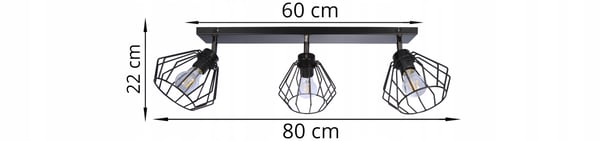 Lofthængende lampe med tråd og LED-loftlampe