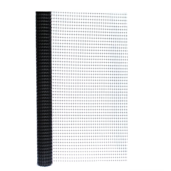 Anti-muldvarpenet sort net 16*16mm 100cm rulle 100MB - 100.0MB - S-B 8109
