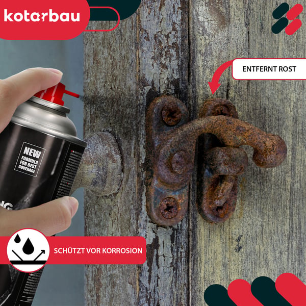 Rustfjernerspray Effektivt smøremiddel Penetrerende olie 400 ml