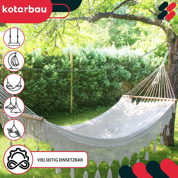 Kotarbau® Kattokiinnityskoukku, kääritty, ruuvattava, ruostumaton teräs, 230 MM, 2 kpl:n sarja