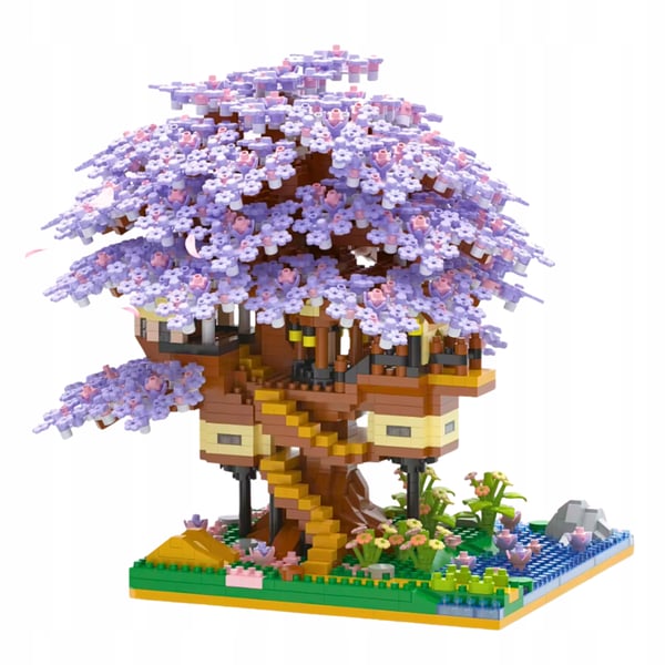 Byggklossar Sakura Körsbärsblommor Klossset 2229 delar.