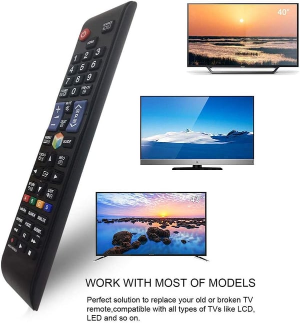 Fjärrkontroll för Samsung Smart TV AA59-00582A svart