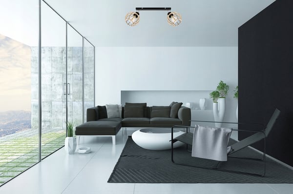 MODERNI PUINEN LED-KATTOVALAISIN