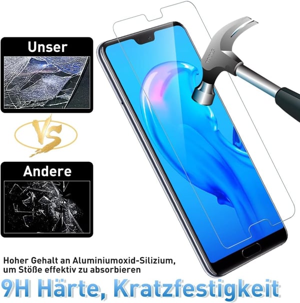 Hærdet glas til Huawei P20 Pro 2 stk.