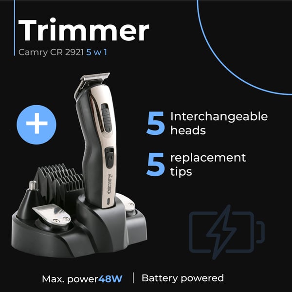 CR 2921 5-i-1-trimmer