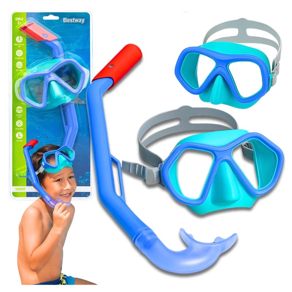 Bestway Dykkersæt - Maske med snorkel og svømmebriller