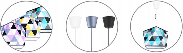 Loftshængende lampe lysekrone lampeskærm moderne