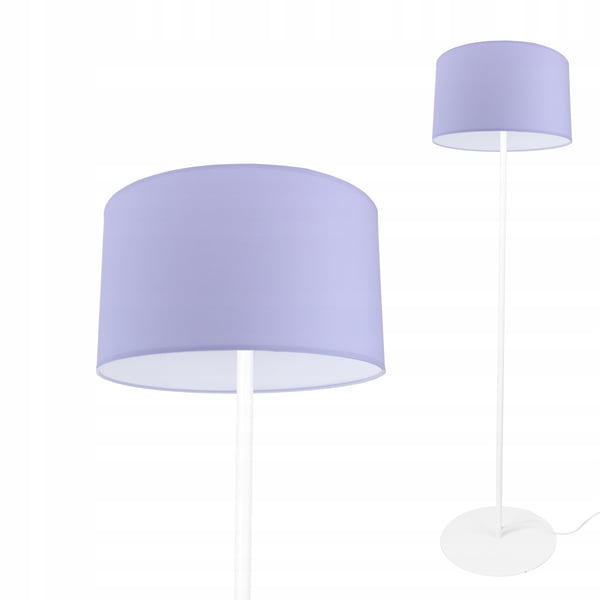 Gulvlampe med farverig moderne LED-skærm