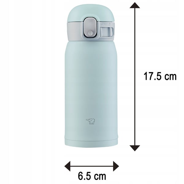 Zojirushi SM-WA36-HL matkalaukku 360 ml vaaleanharmaa