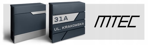 Moderni postilaatikko sanomalehtitelineellä