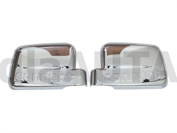 Ford Transit Connect 2009- KROMADE spegelkåpor V+H-set