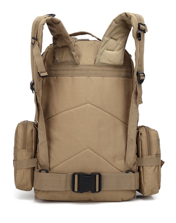 SOTILAINEN TAKTINEN REPU SUURI 50L MIITARY 4in1