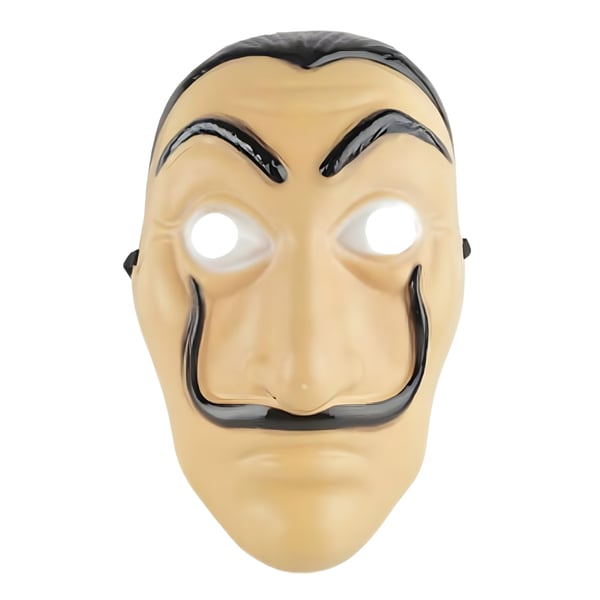Naamio st. andrzejki salvador dali la casa de papel bella ciao profesor