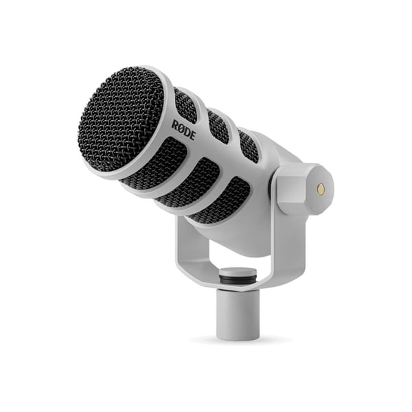 RODE PodMic White - dynamisk podcastmikrofon