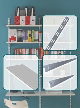 DOBBELT VÆGSTRIP BREMSE PLATIN 50CM - G-140-6005