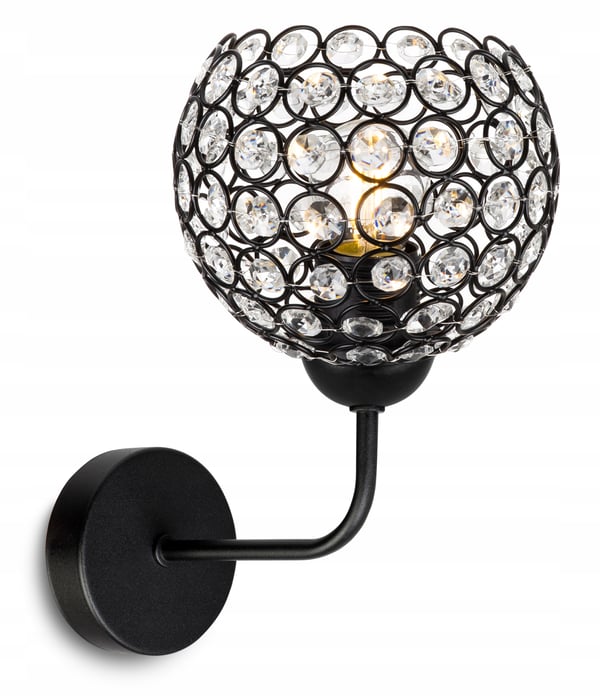 MODERNE KNÆKKE LAMPE ELEGANT LED KRYSTALLER