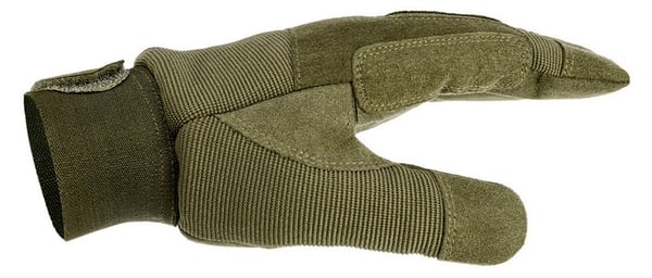 TAKTISK HANDSKER, SYNTETISK LÆDER, STØRRELSE 9 - T N97-608-9