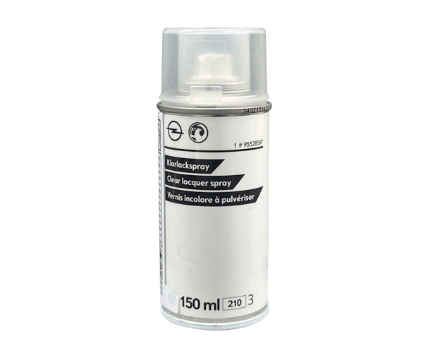 Originalfärg för OPEL 205V Set 2x150ml Spray Seidengrau Met.