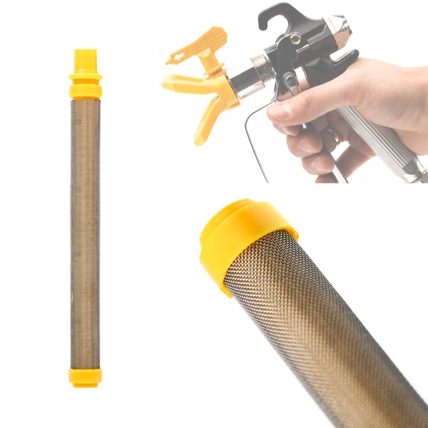 Rosfix 3x Hvid 60 mesh fingerfilter til sprøjtepistol + 3x Grøn 30 mesh fingerfilter til sprøjtepistol + 3x 100 mesh fingerfilter
