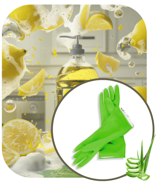 Ravi aloe vera handsker størrelse M