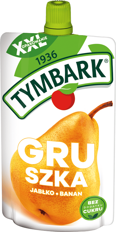 Tymbark 100 % hedelmävaahto päärynä omena banaani 200 g