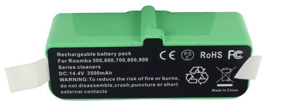 iRobot Roomba batteri 14,4V 3500mAh til 500 600 700 800 900