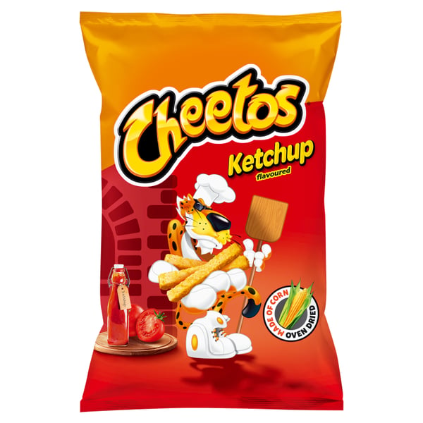 Cheetos Ketsupinmakuiset maissisipsit 85 g
