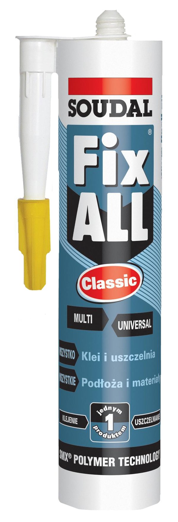 FIX ALL FLEXI HYBRIDITIIVISTYSAINE VALKOINEN 290ML - SIL FIX 290B