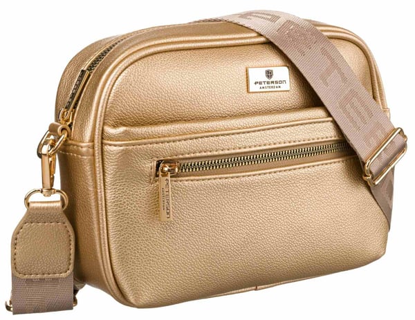 Damehåndtaske PTN 074-01-9863 Guld Damehåndtaske PTN 074-01-9863 Guld