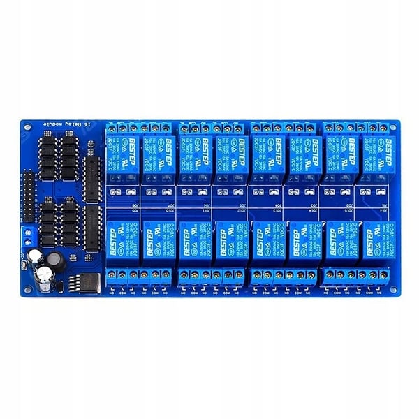 Rosfix 16-kanals 5v Arduino relæmodul