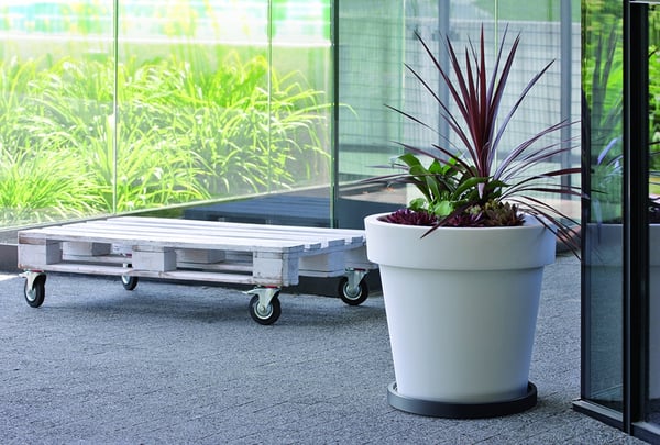 IPRR300 rund mobil plattform antracit