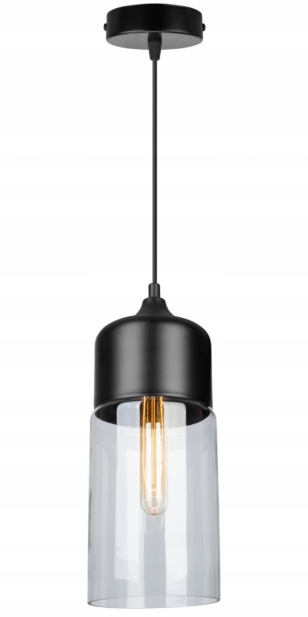 HÆNGENDE LOFTSLAMPE, GLASPLAFON, LED-LAMPE
