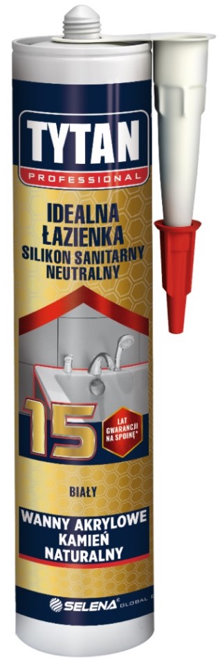 SILIKONE TITAN SANITÆR IDEAL HOME 280ML HVID - SIL NS IL BI