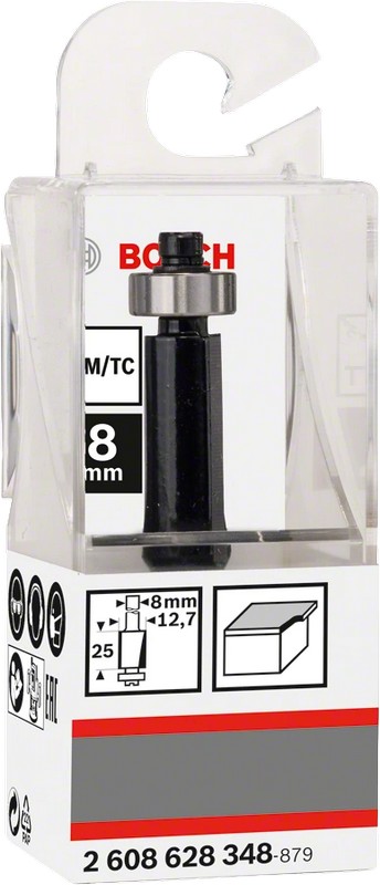 Kantfræser 8*12,7*68mm - B 2608628348