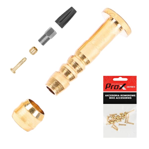 Tøndeoliven og indsats til Shimano BH59 kabelsæt med 10 stk.