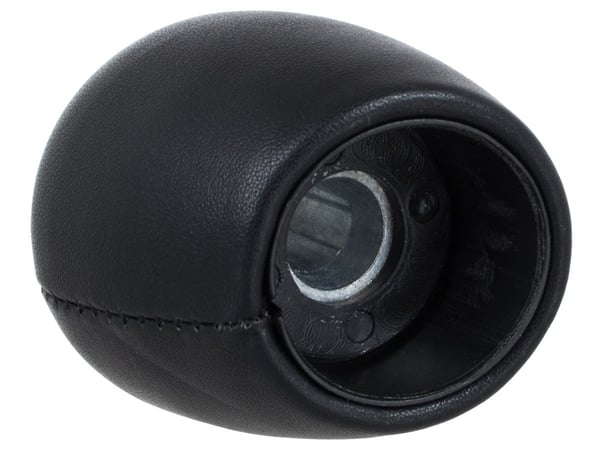 Opel Vectra C FL 05-08 5-växlad växelspaksknopp i svart ECO-läder