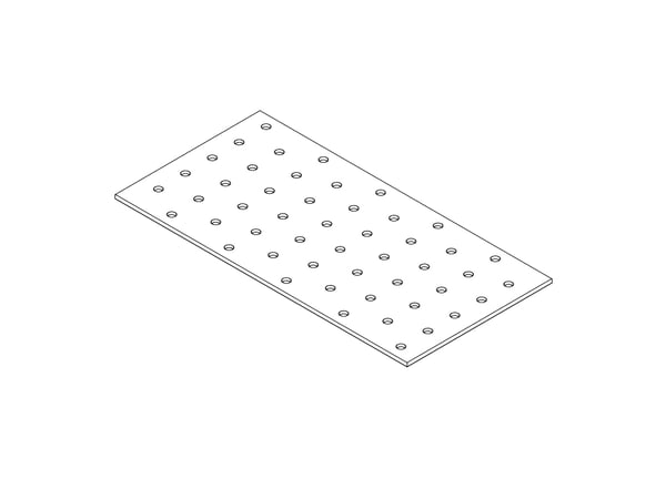 ASENNUSLEVY 1200*40*2.0MM - LB PL1200*40