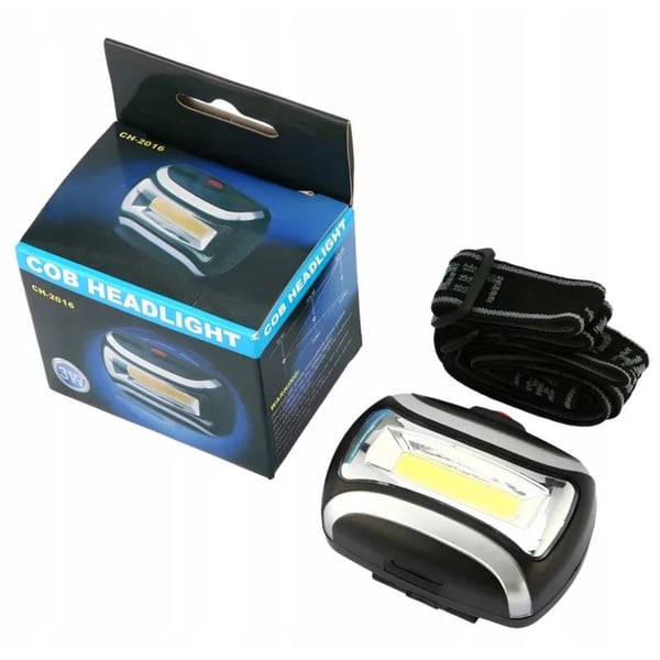 Batteridriven LED-pannlampa med justerbar ljus