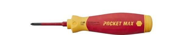 POCKETMAX SÄHKÖINEN RUUVIMEISSELI TERÄLIPASELLA, 4 TERÄÄ - WH 45296
