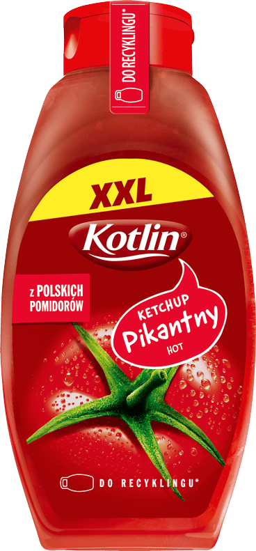 Kotlin XXL tulinen ketsuppi 950 g