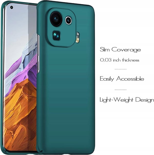 Etui til Xiaomi Mi 11 Pro i matgrønt