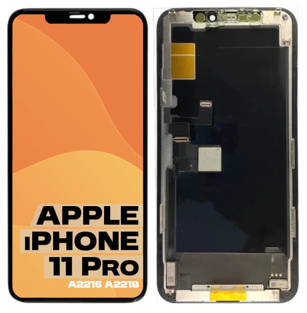 Alkuperäinen LCD-näyttö, kunnostettu iPhone 11 Pro OLED, musta