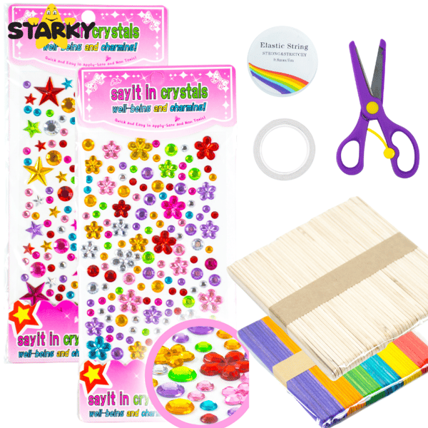 Stort kreativt konstkit för barn