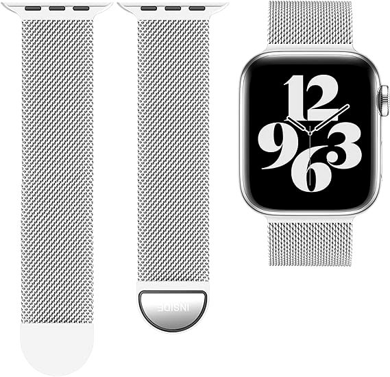 Apple Watch Ultra 8/7/6/5/4/SE2 -ranneke harmaa 38/40 mm