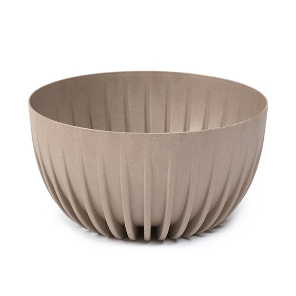 Blomkruka Stripped ECO kaffe latte 24x14 cm