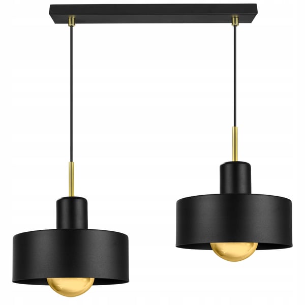 MODERNE LOFTHÆNGELAMPE, METAL LAMPESKÆRM