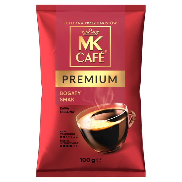 MK Café Premium-paahdettu ja -jauhettu kahvi 100 g MK Café Premium-paahdettu ja -jauhettu kahvi 100 g