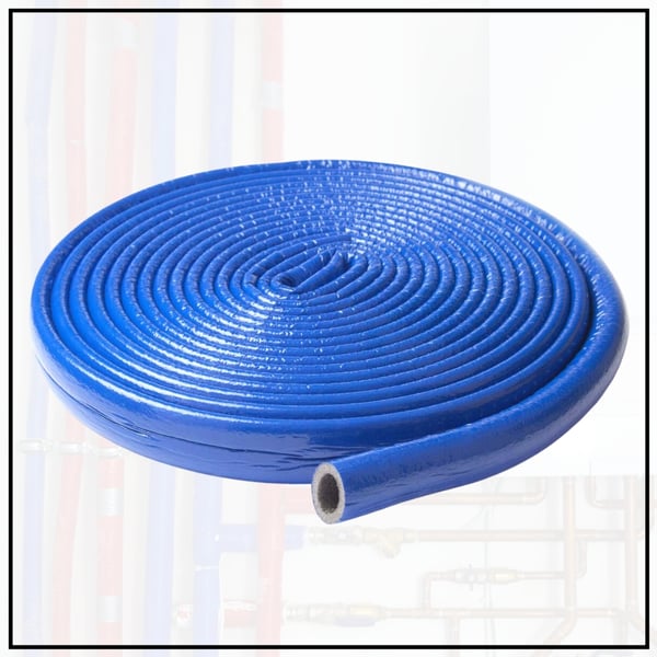 PEX-rörisolering 20 mm 22/6 tjock höghållfast 10 m